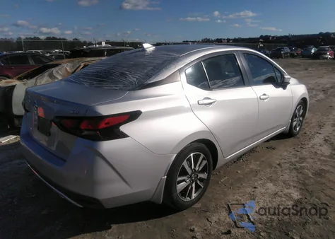 2020 Nissan Versa Sv Xtronic Cvt из США, поврежденный, VIN 3N1CN8EV9LL804003